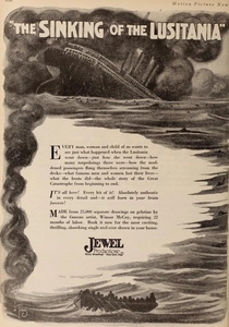 O Naufrágio do Lusitania (1918)
