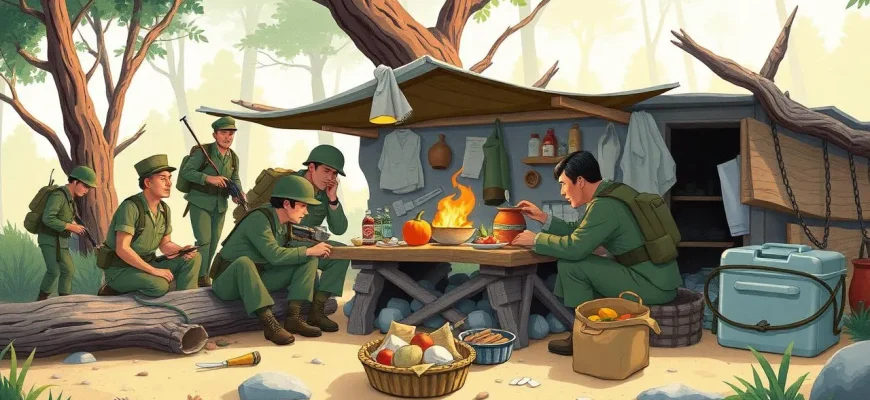 Filmes de Guerra sobre Alimentação na Frente de Batalha