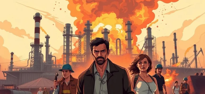 Filmes de Catástrofe em Refinarias de Petróleo