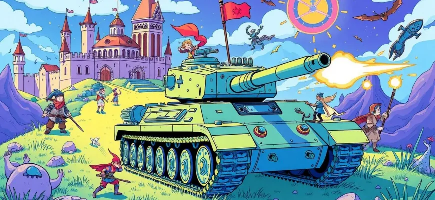 Fantasia com Tanques: Uma Jornada Épica
