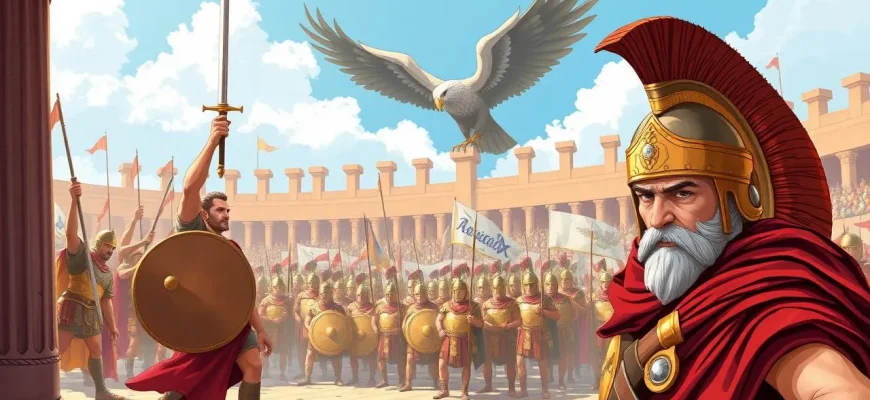 Filmes históricos sobre guerreiros romanos