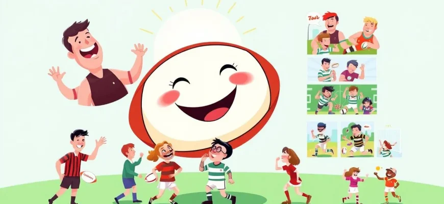 10 Comédias de Rugby para Rir
