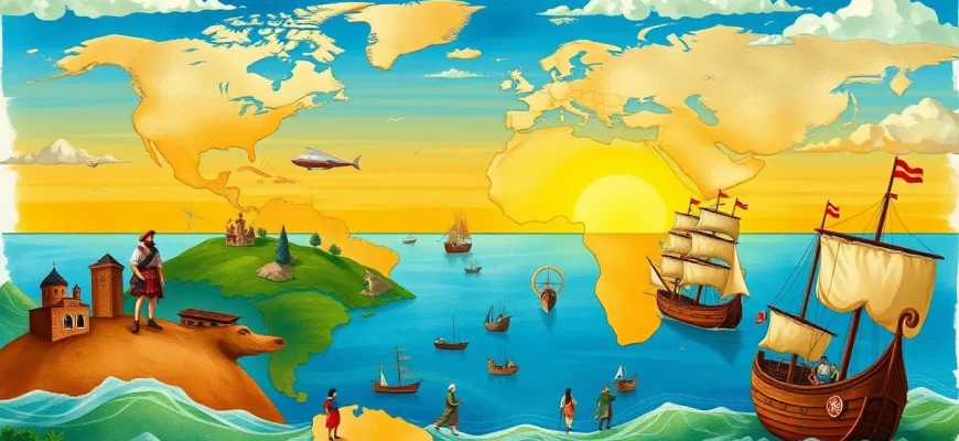 Filmes históricos sobre grandes descobertas geográficas