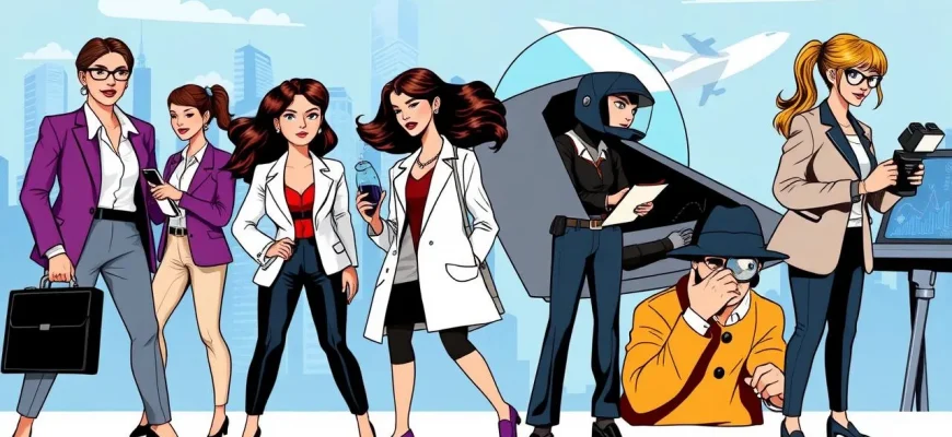 Filmes de Ação com Mulheres de Negócios