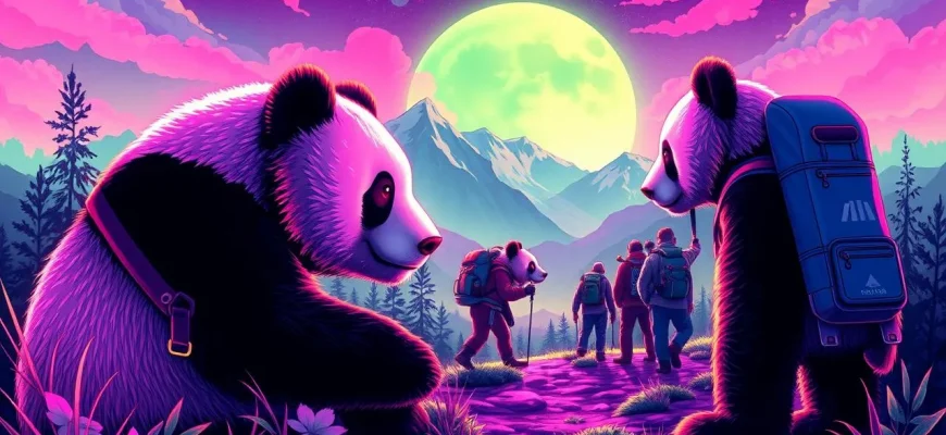 Aventuras em Busca dos Grandes Pandas
