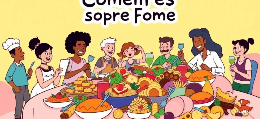 Comédias Hilárias sobre Fome e Comida