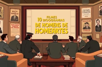 10 Filmes de Biografias de Homens Fortes