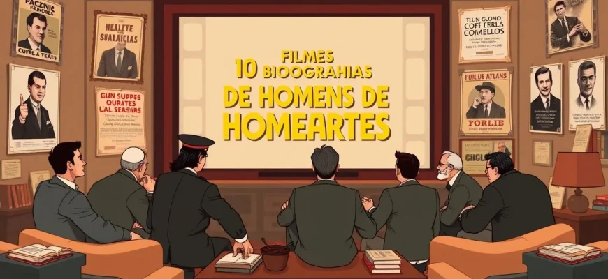 10 Filmes de Biografias de Homens Fortes