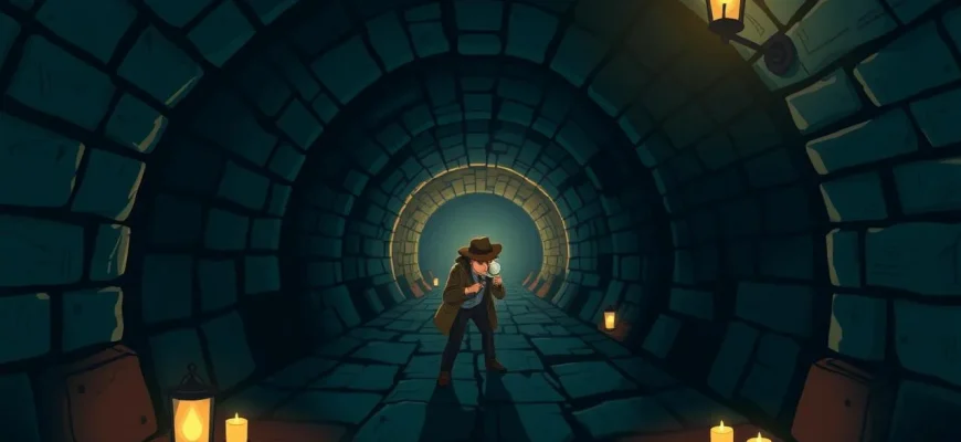 Mistérios Subterrâneos: Filmes de Detetive com Túneis