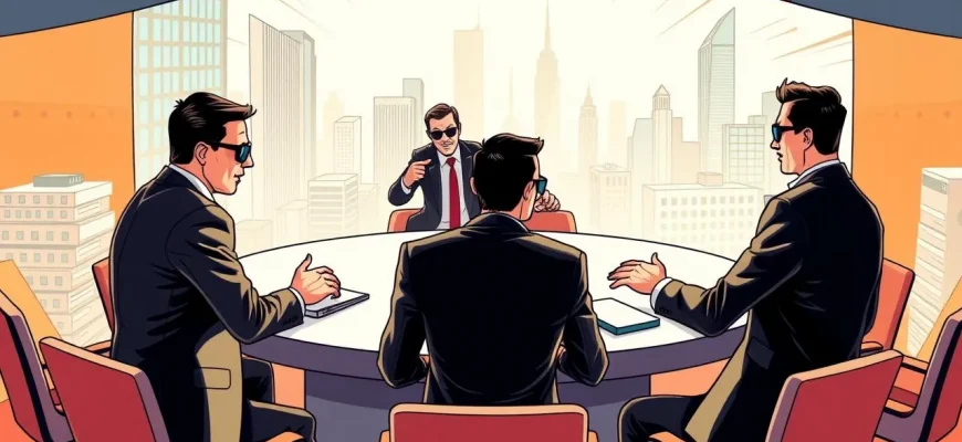 Filmes de Ação sobre Negociações de Negócios