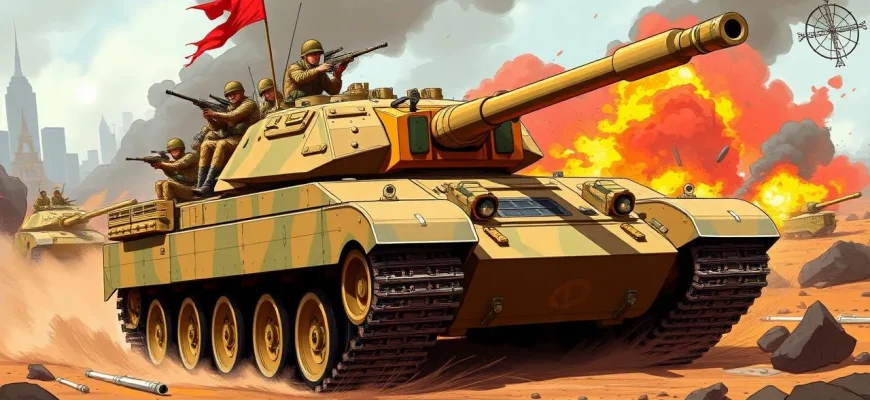 Filmes de Guerra com Tanques Modernos