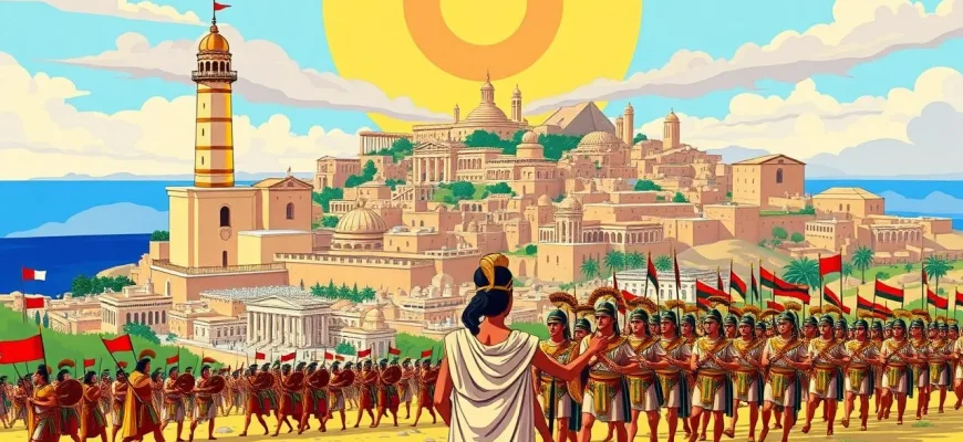 Filmes Históricos sobre a Conquista Romana do Egito