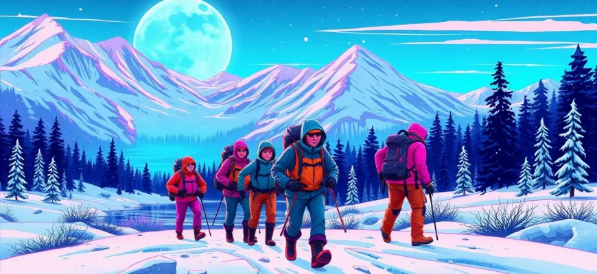 Aventuras no Gelo: Filmes de Expedições de Inverno