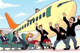 Comédias de Sequestro de Avião: Rir a 30 Mil Pés