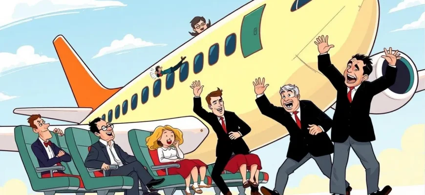 Comédias de Sequestro de Avião: Rir a 30 Mil Pés