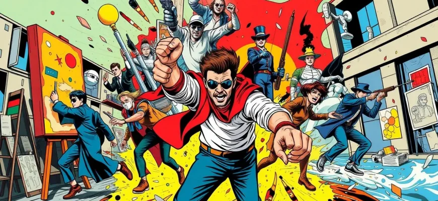 Ação e Arte: 10 Filmes de Ação com Artistas