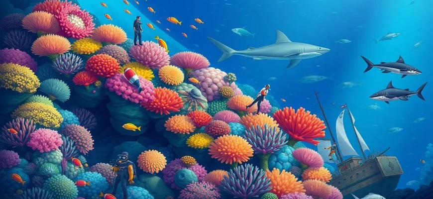 Filmes de Aventura nos Recifes de Coral