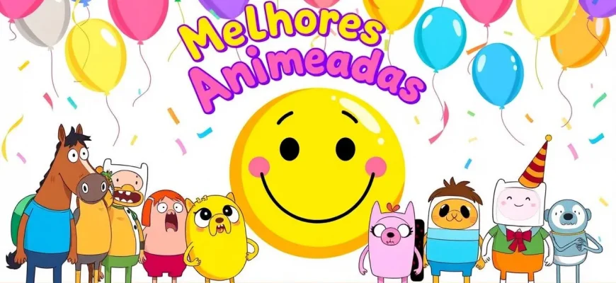 Top 10 Séries Animadas de Comédia em Português