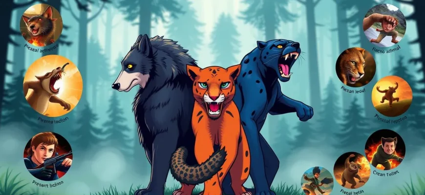 Ação e Aventura com Animais Selvagens