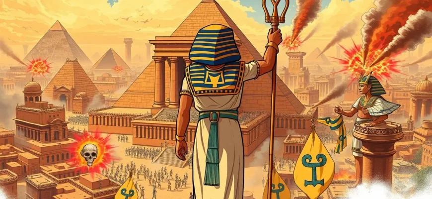 10 Filmes Históricos sobre Guerras Egípcias