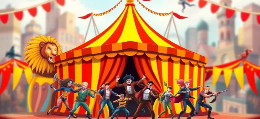 Ação e Aventura sob a Lona do Circo