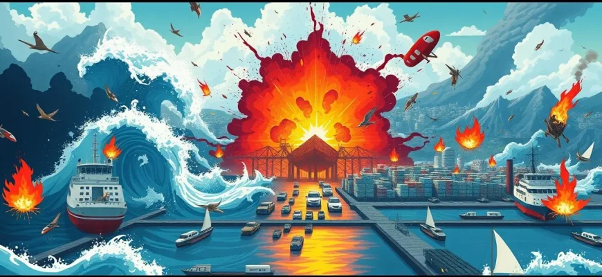 Filmes de Catástrofes em Portos Marítimos