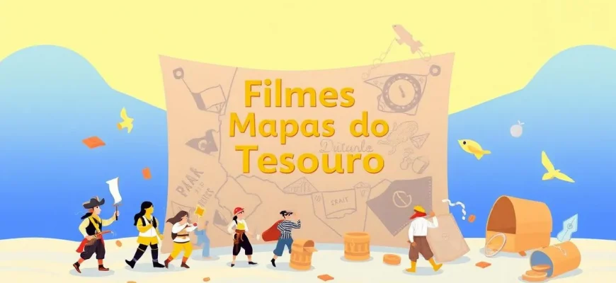 10 Filmes Familiares de Mapas do Tesouro