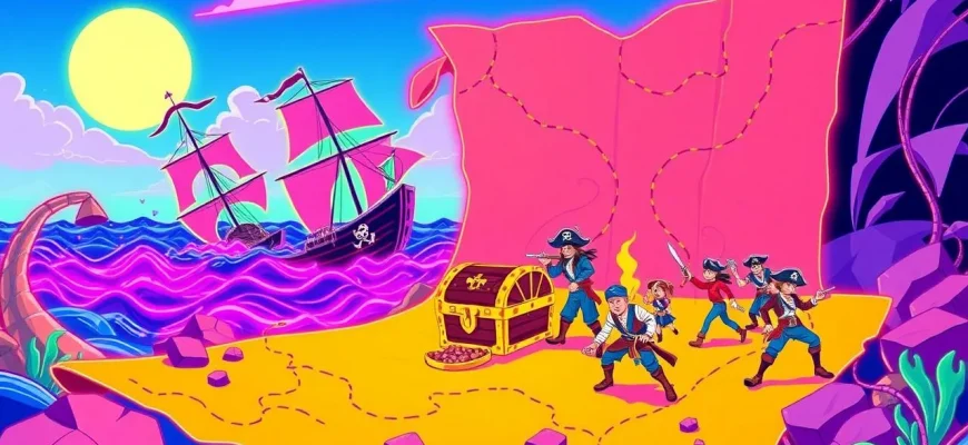 Aventuras em Busca de Tesouros Piratas