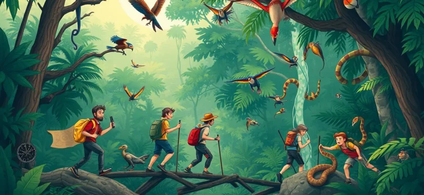 Aventura e Ação nas Florestas Tropicais