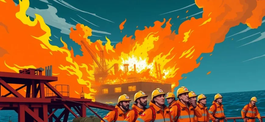 Filmes sobre incêndios em plataformas: Aventura e Sobrevivência