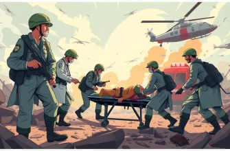 Filmes de Guerra sobre Evacuação de Feridos