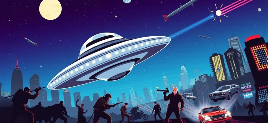 Filmes de Ação com Discos Voadores