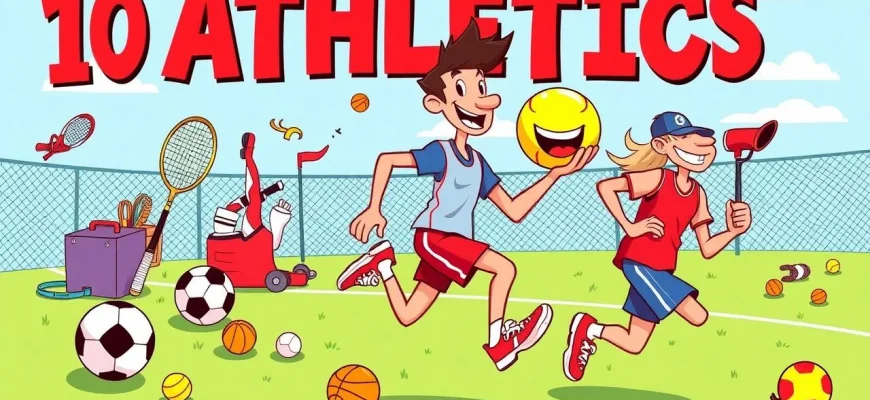 10 Comédias Hilárias sobre Atletismo