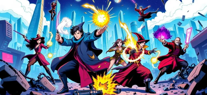 Filmes de Ação com Magos