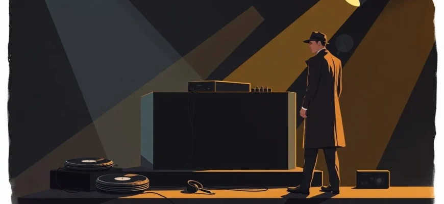 Mistérios na Cabine: Filmes de Detetive com DJs