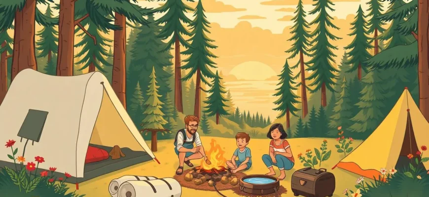 Filmes de Família sobre Acampamentos