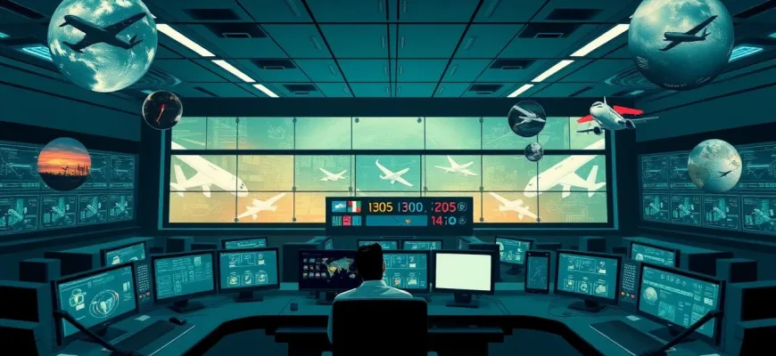 Filmes de Catástrofe em Centros de Controle de Voo