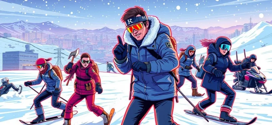 Aventuras na Neve: Filmes de Ação em Tempestades de Neve