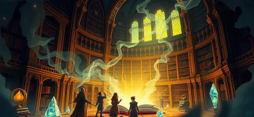 Filmes Místicos com Bibliotecas de Magos