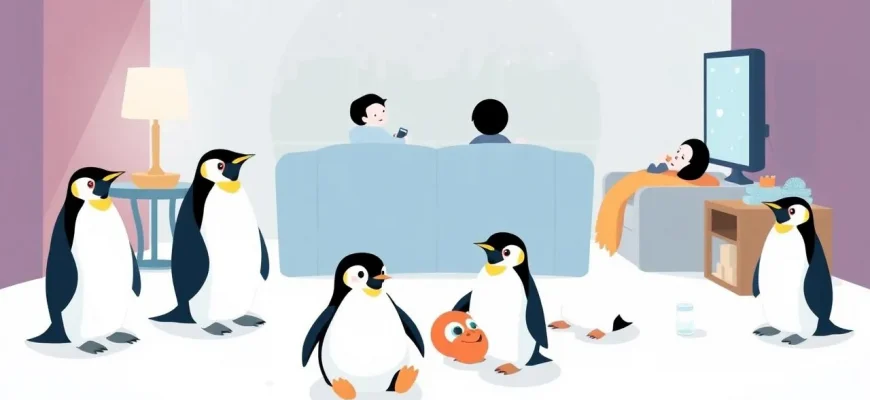 Filmes de Família com Pinguins: Uma Aventura Gelada