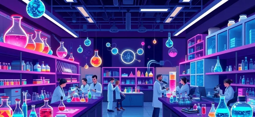 Documentários sobre Laboratórios Químicos