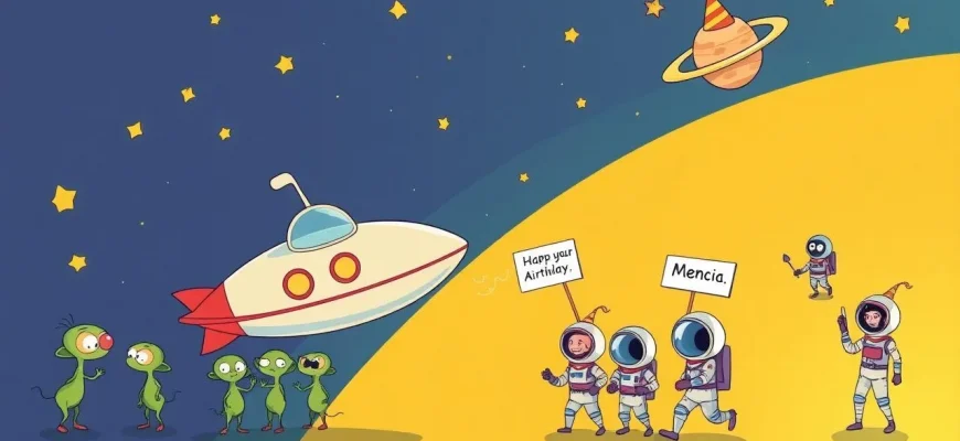 Comédias Espaciais: Rindo entre as Estrelas