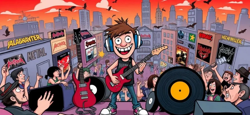 Comédias de Metal: Rir com Rock