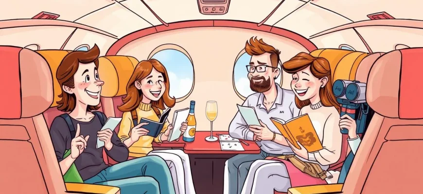 Comédias de Primeira Classe: Riso e Luxo no Ar