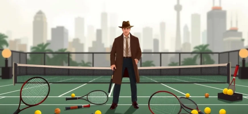 Mistérios e Raquetes: Filmes de Detetive sobre Tênis