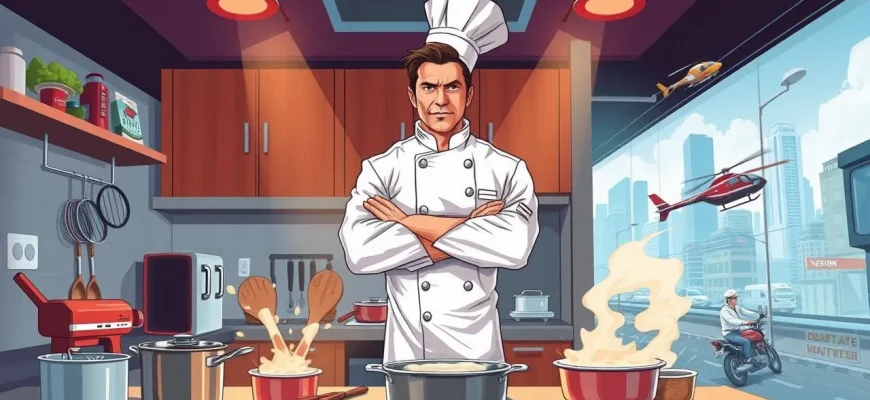 Filmes de Ação com Chefes: Adrenalina na Cozinha