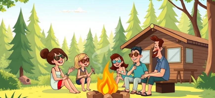 Comédias de Férias na Cabana: Riso e Relaxamento