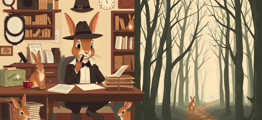 Detetives e Coelhos: Uma Jornada Cinematográfica