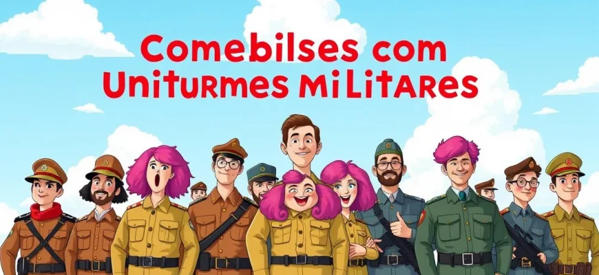 10 Comédias Hilárias com Uniformes Militares
