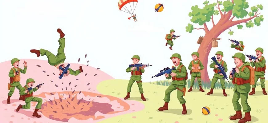 10 Comédias Militares para Rir Até Chorar